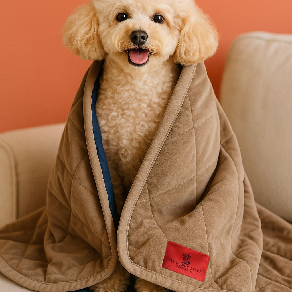 Beige Velvet Blanket