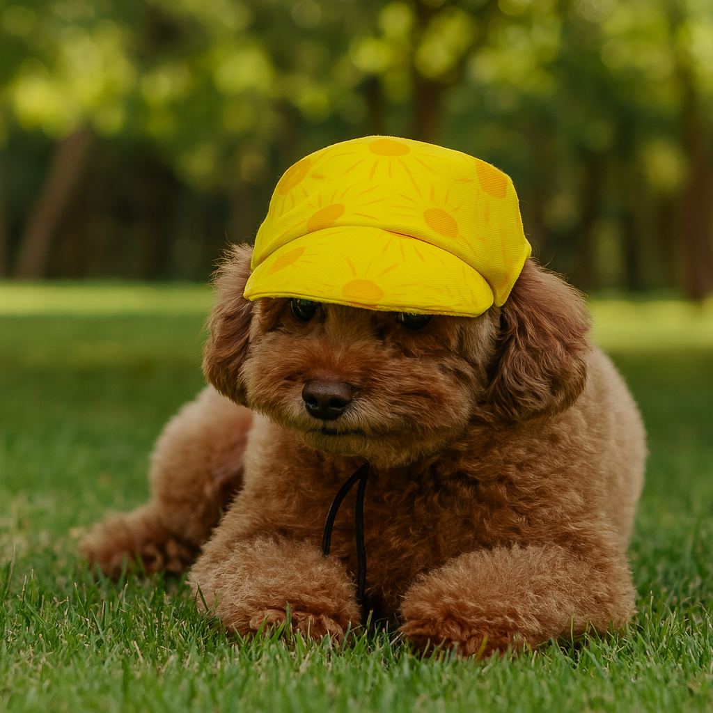 Sunny Side Up Fluff Cap