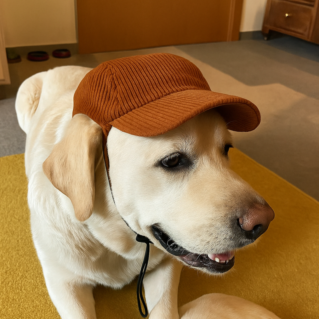 Amber Fluff Cap