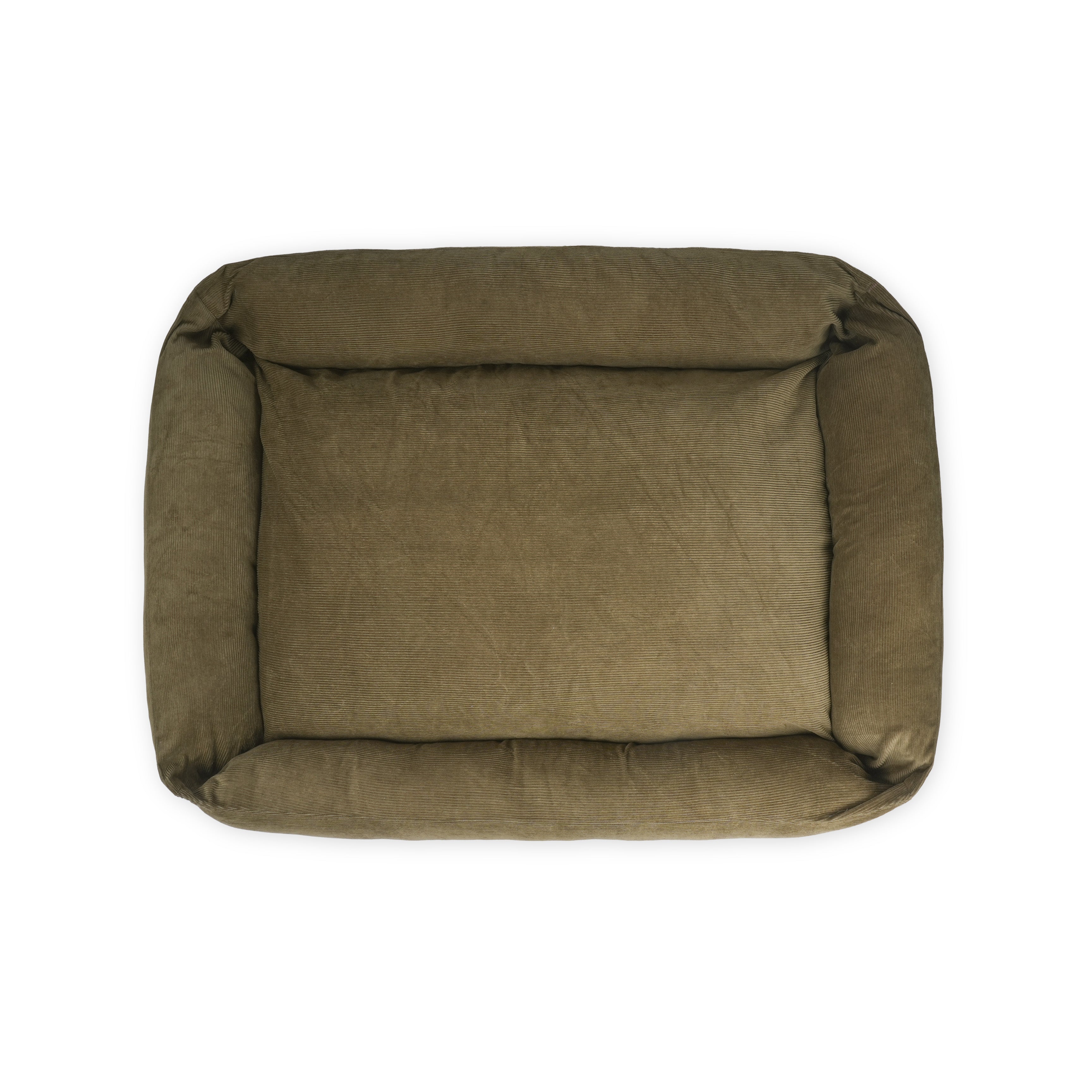 Olive Cozy Corner Lounger Bed