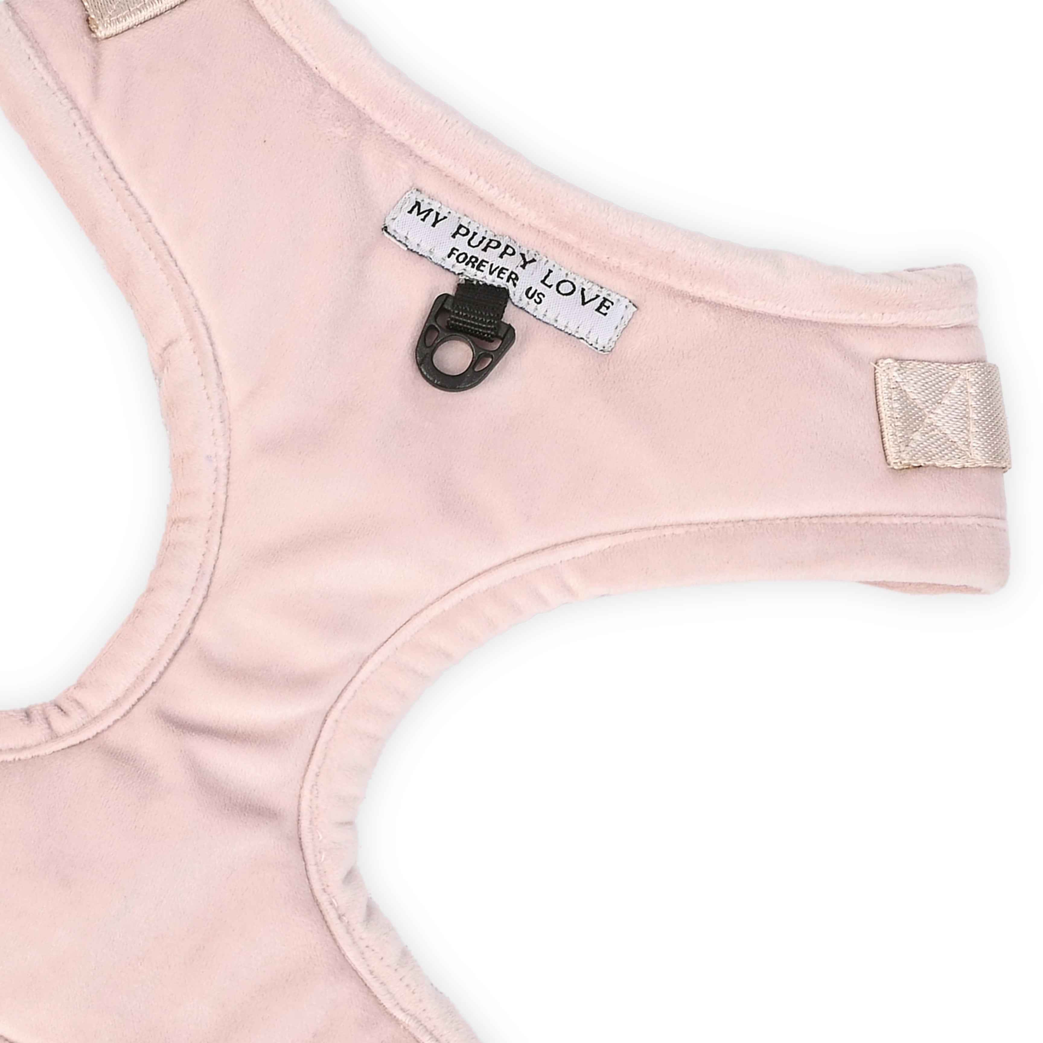 Blush Velvet Luxe Harness