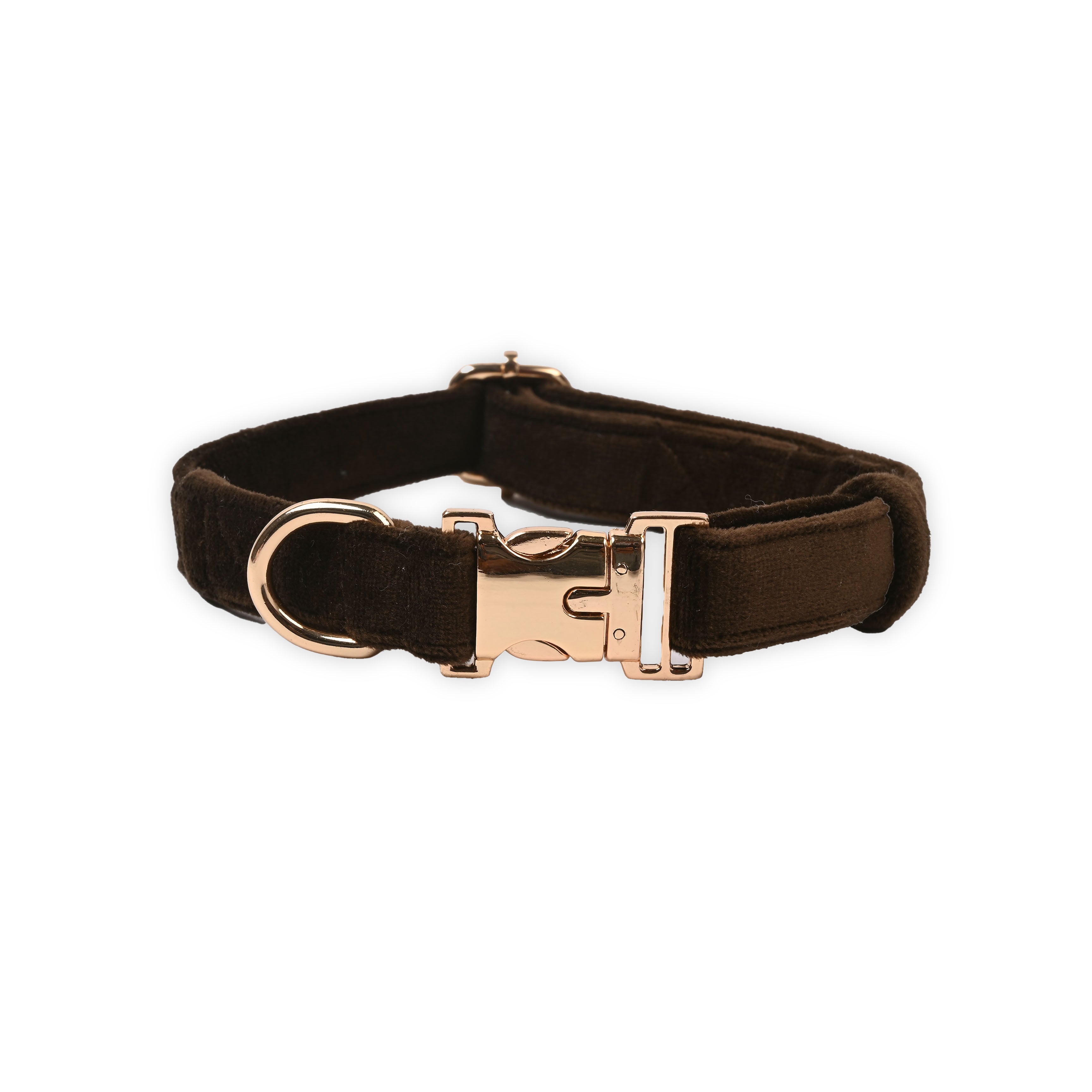 Brown Velvet Luxe Collar