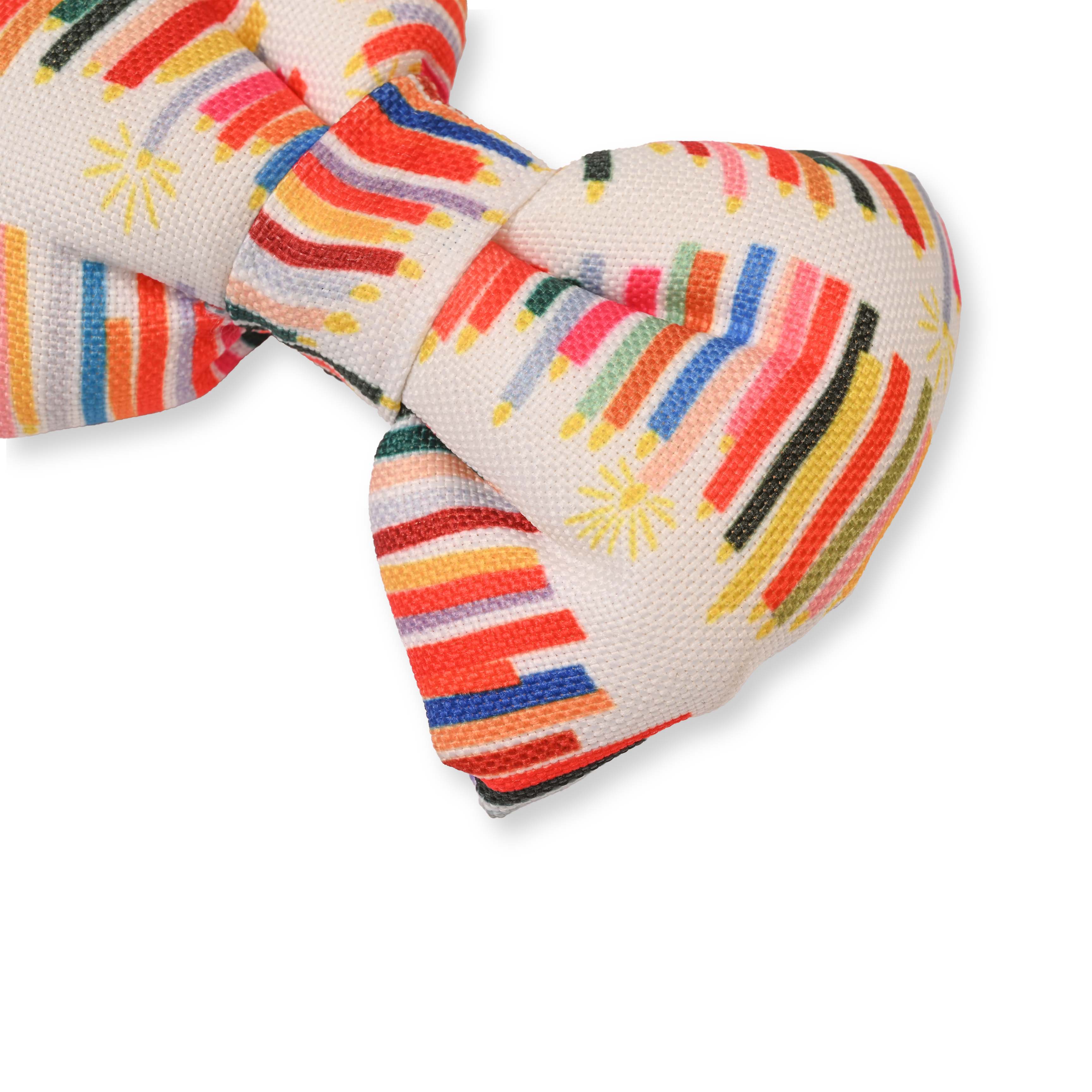 Candle Tails Celebration Bow Tie