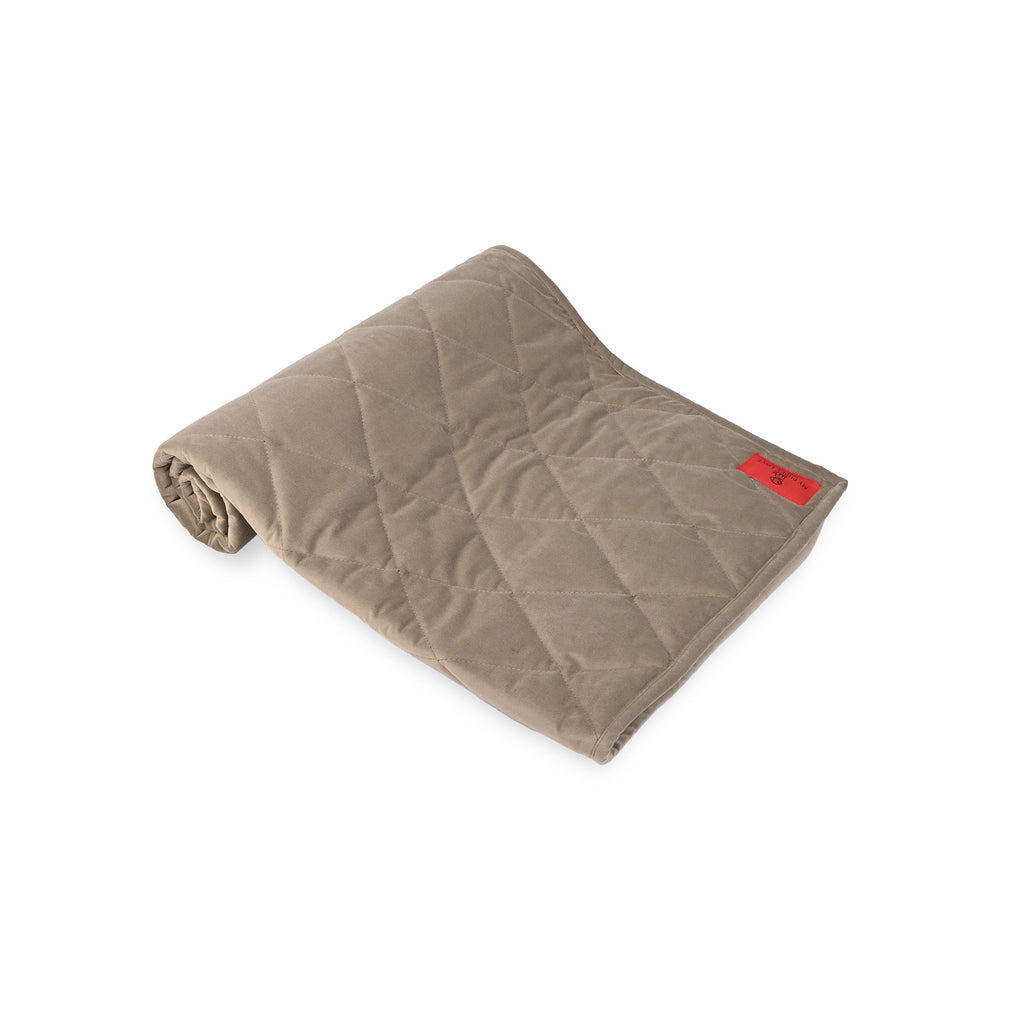 Beige Velvet Blanket