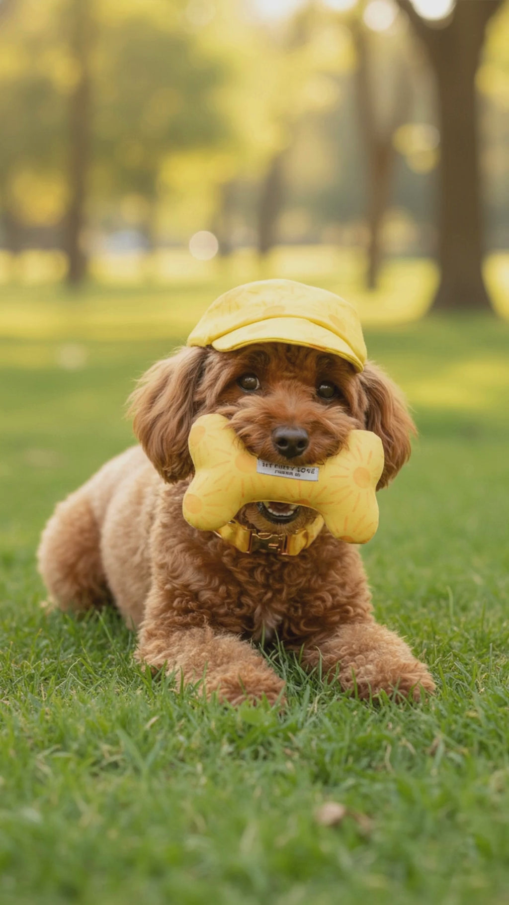 Sunny Side Up Fluff Cap