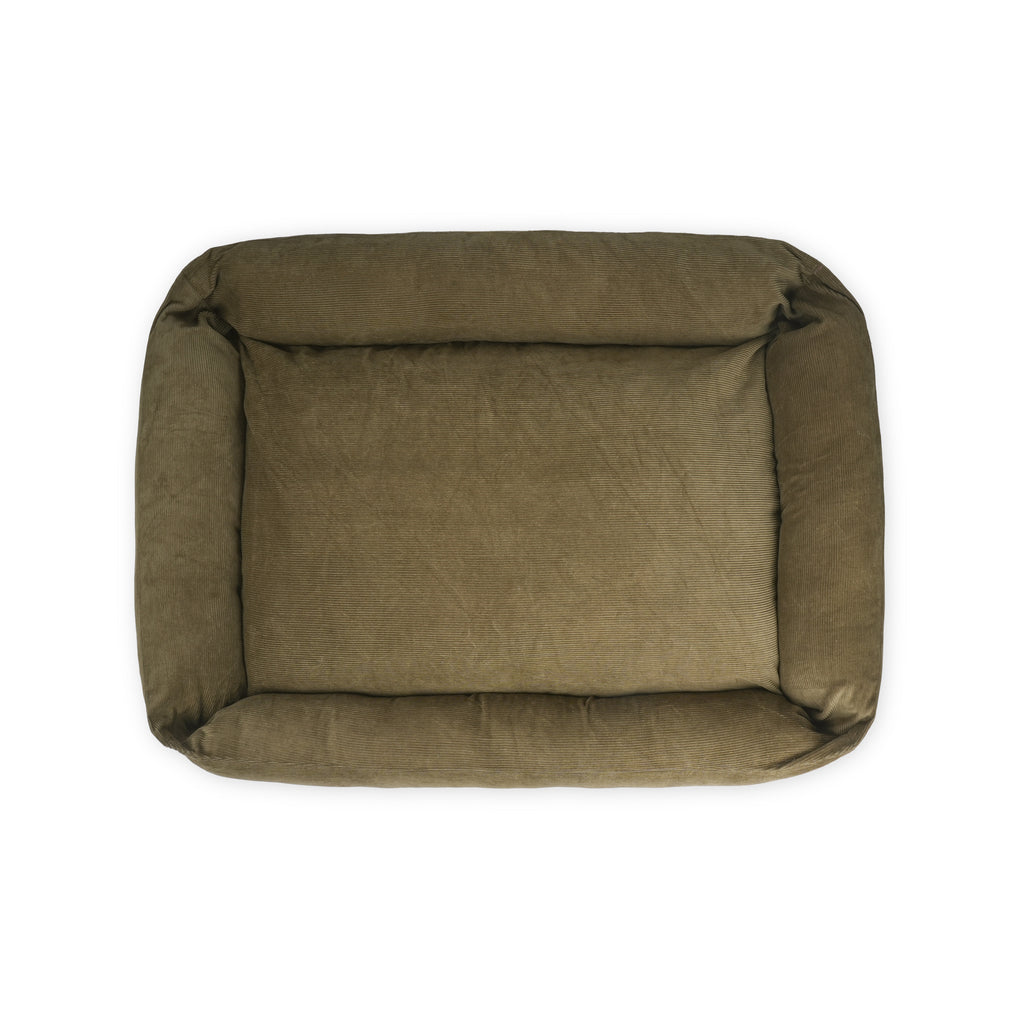 Olive Cozy Corner Lounger Bed