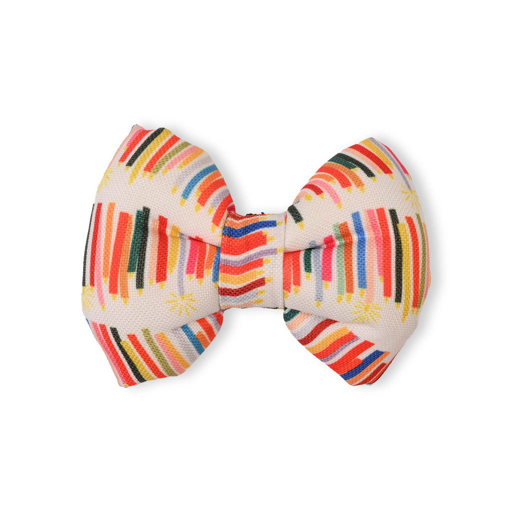 Candle Tails Celebration Bow Tie
